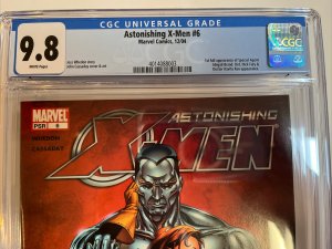 Astonishing X-Men (2004) # 6 (CGC 9.8 WP) 1st app full Abigail Brand SWORD