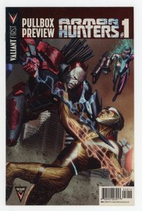 Valiant First Pullbox Preview #2 Valiant Armor Hunters NM-
