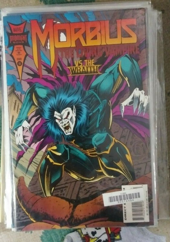 MORBIUS- THE LIVING VAMPIRE # 19  1994 MARVEL JARED LETO MOVIE SOON