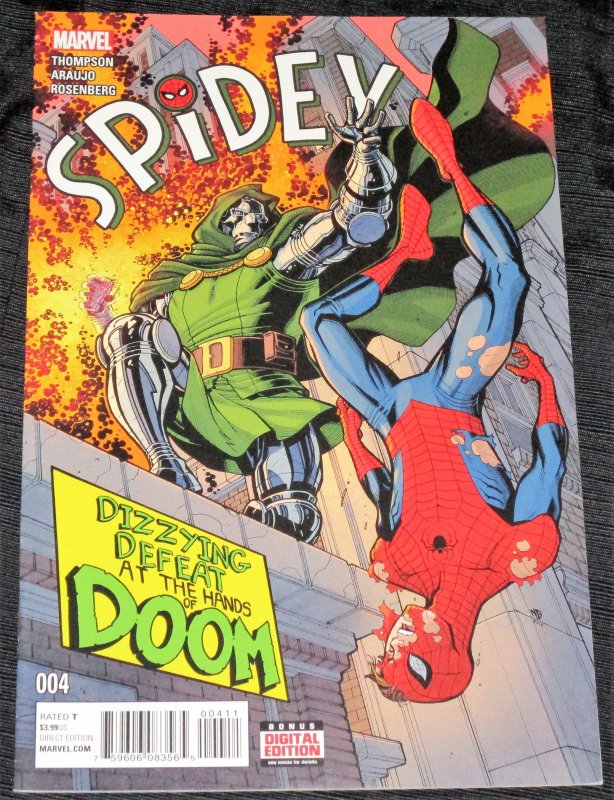 Spidey 4 2016 Comic Books Modern Age Marvel Spider Man