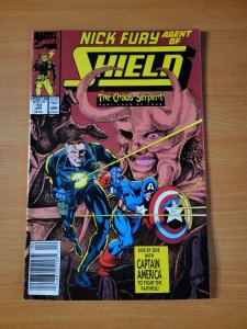 Nick Fury Agent of Shield #10 Newsstand Variant ~ NEAR MINT NM ~ 1990 Marvel