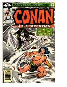 5 Conan the Barbarian Marvel Comic Books # 105 106 107 108 109 Buscema Chan WT12