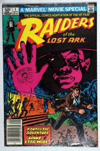 Raiders of the Lost Ark Official Comics Adaptation of Hit Film #1, #2, #3 8.0 VF