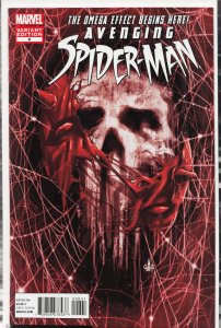 Avenging Spider-Man #6 Variant Cover (2012) Punisher