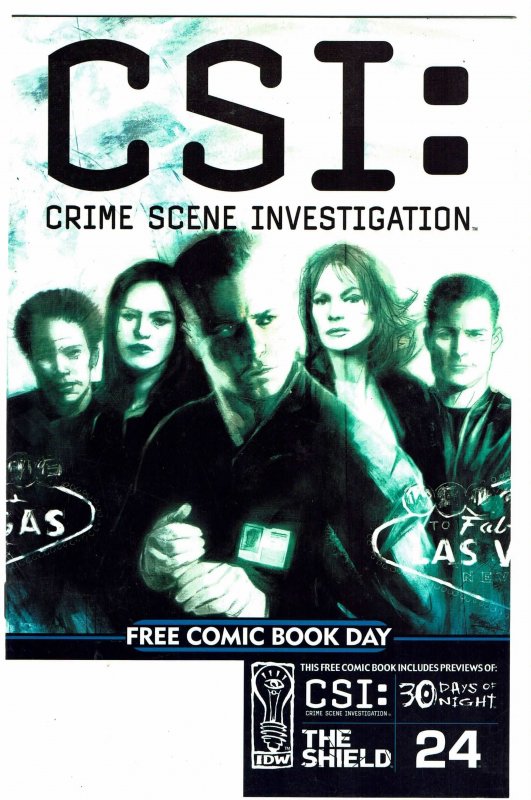 CSI: Crime Scene Investigation FCBD (2004) IDW NM