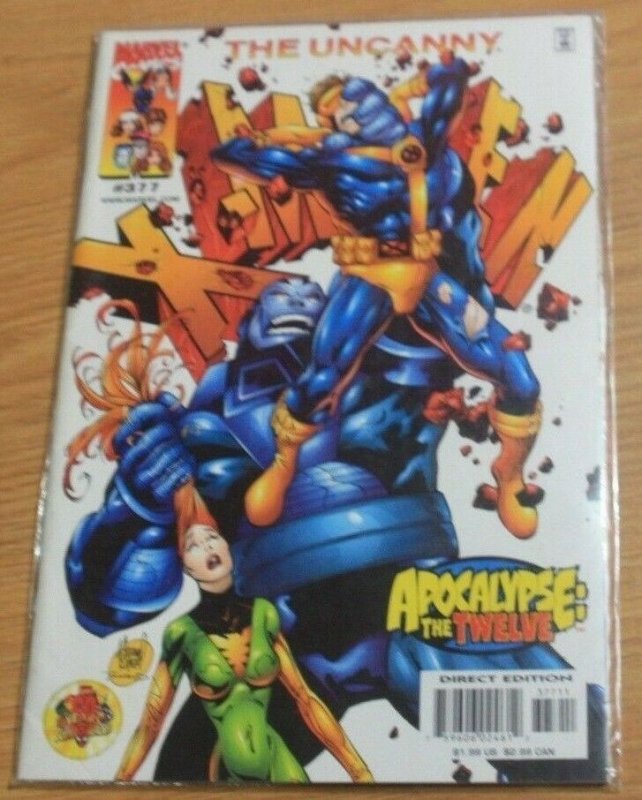 UNCANNY X-MEN #377 2000, Marvel  APOCALYPE THE TWELVE CABLE AOA