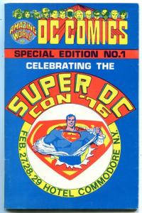 Amazing World Of DC Comics Special Edition #1 Super DC Con 1976 