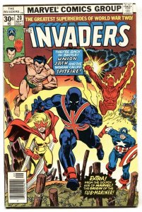 The Invaders #20 1977- comic book-1ST new Union Jack 