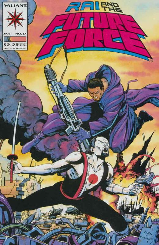 Rai and the Future Force #17 VF/NM; Valiant | save on shipping - details inside 