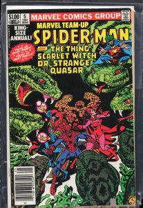 Marvel Team-Up Annual #5 (1982) Scarlet Witch