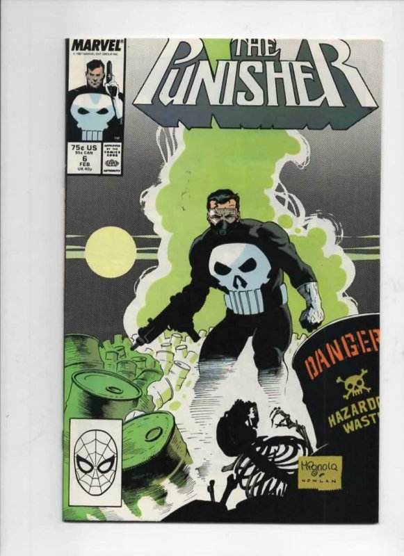 PUNISHER #6 VF/NM, Mike Mignola, 1987 1988, Blood, more in store