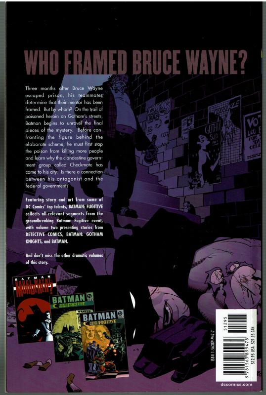 Batman - Bruce Wayne: Fugitive - Volume 2 - TPB - VERY FINE