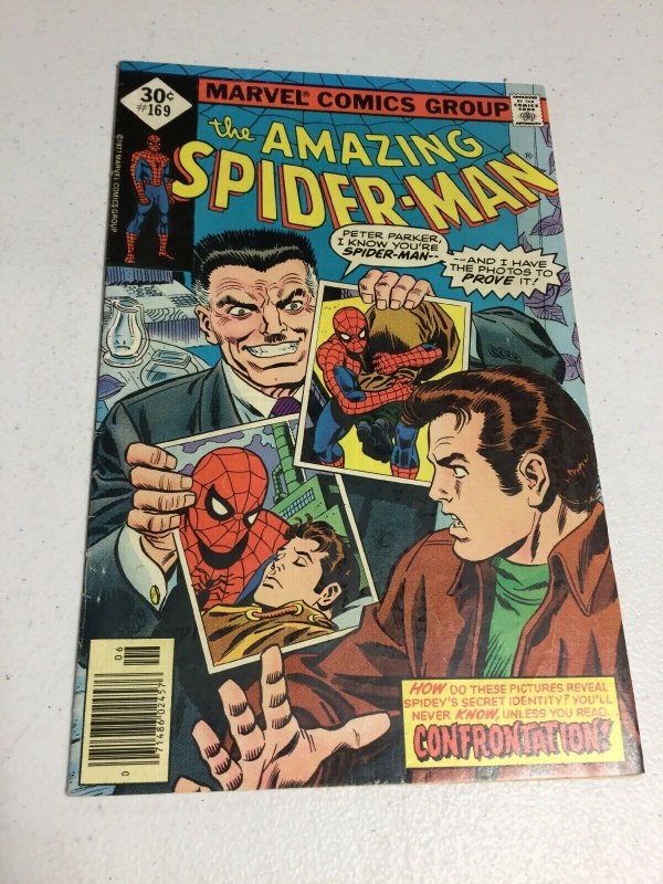 Amazing Spider-Man 169 Vg+ Very Good+ 4.5 Marvel Comics