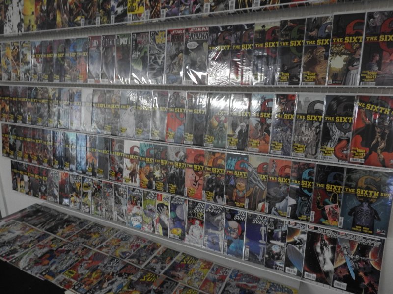 Huge Lot 150+ Comics W/ Silver Surfer, Star Wars, Sixth Gun, +More! Avg VF+ Cond