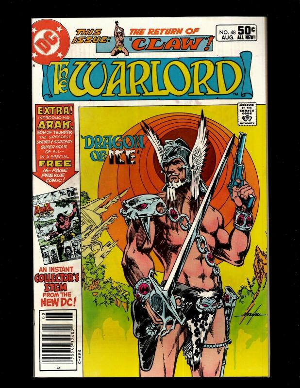 11 The Warlord DC Comic Books #41 42 43 44 45 46 47 48 49 50 51 JF12