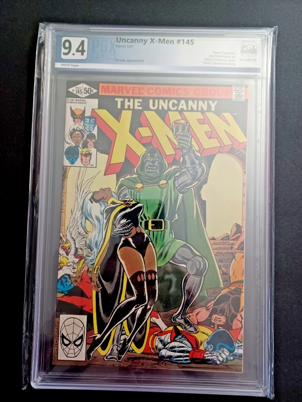 Uncanny X-Men #145 - Doctor Doom - 1981 - PGX 9.4