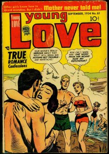 Young Love #61 1954- Golden Age Romance Comics-  VG