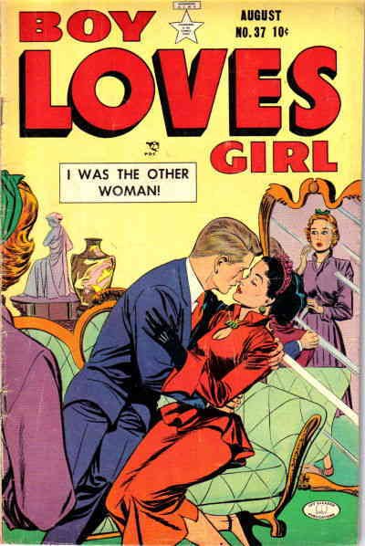 Boy Loves Girl #37 GD ; Lev Gleason | low grade comic August 1953 romance