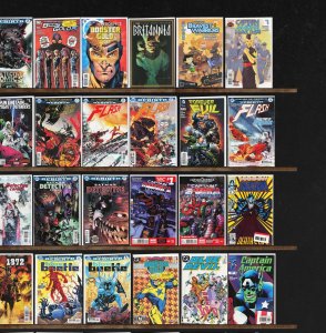 Huge Lot 150+ Comics with Captain America, The Flash, Superman & More!