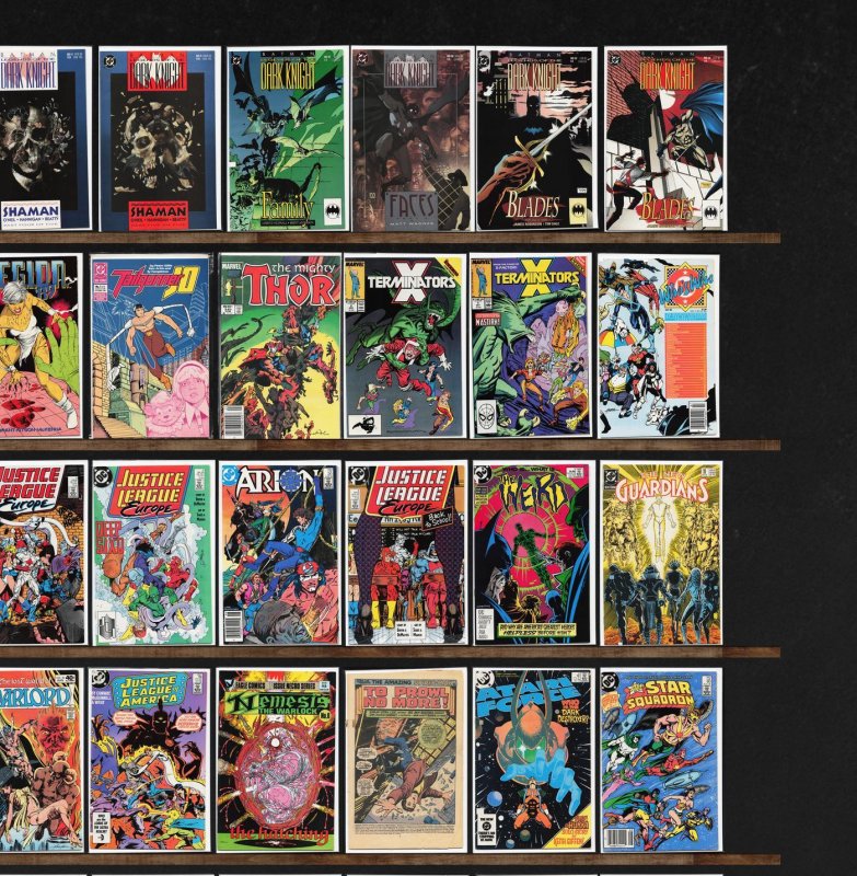 Huge Lot 150+ Comics with Detective Comics, X-Force, L.E.G.I.O.N. & More!