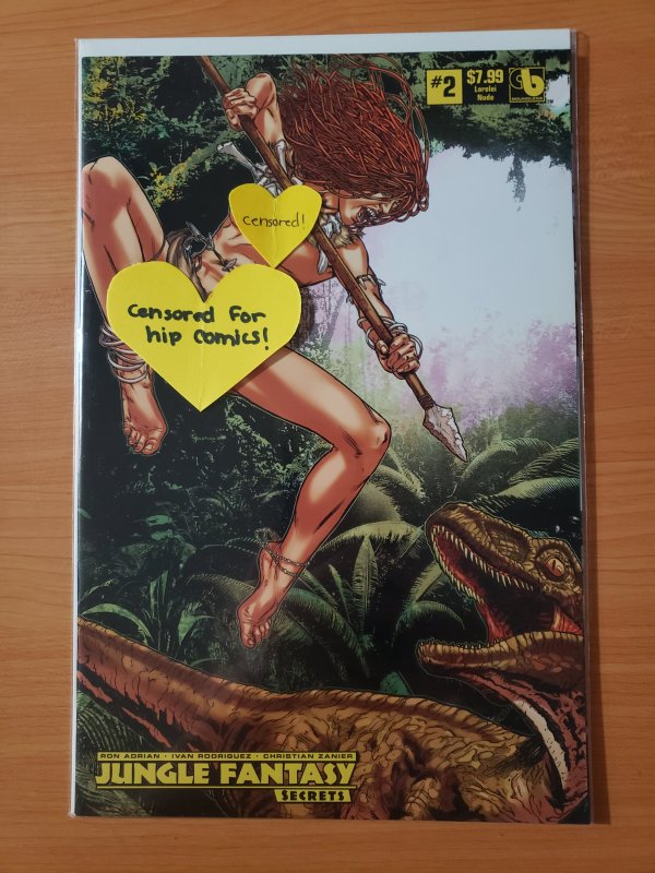 Jungle Fantasy Secrets #2 Lorelei Nude Variant Cover