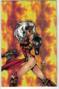 Nira X: CyberAngel #1A VF/NM entity signed COMMEMORATIVE EDITION limited to 3000