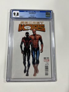 Secret Wars #9 Sara Pichelli Spider-Men Variant CGC 9.8 Across the Spider-Verse 