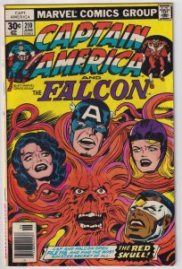 Captain America #210 (1977) Captain America and the Falcon