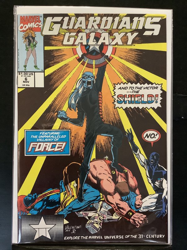 Guardians of the Galaxy #6 Direct Edition (1990)