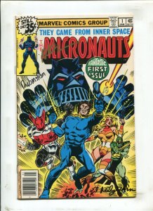 Micronauts #1 - Signed by Rubenstein/Golden/Milgrom (9.2) 1978