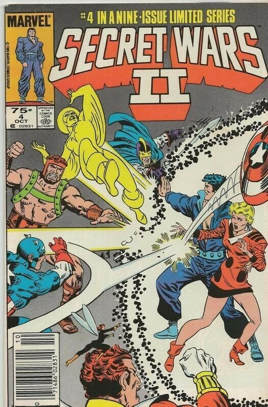 Secret Wars II #4 ORIGINAL Vintage 1985 Marvel Comics