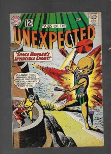 TALES OF THE UNEXPECTED #70 - SPACE RANGER'S INVINCIBLE ENEMY! - (6.5) 1962
