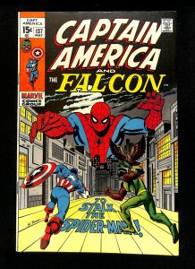 Captain America #137 Spider-Man!