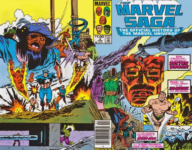 Marvel Saga #3 (Newsstand) VG; Marvel | low grade comic - we combine shipping 