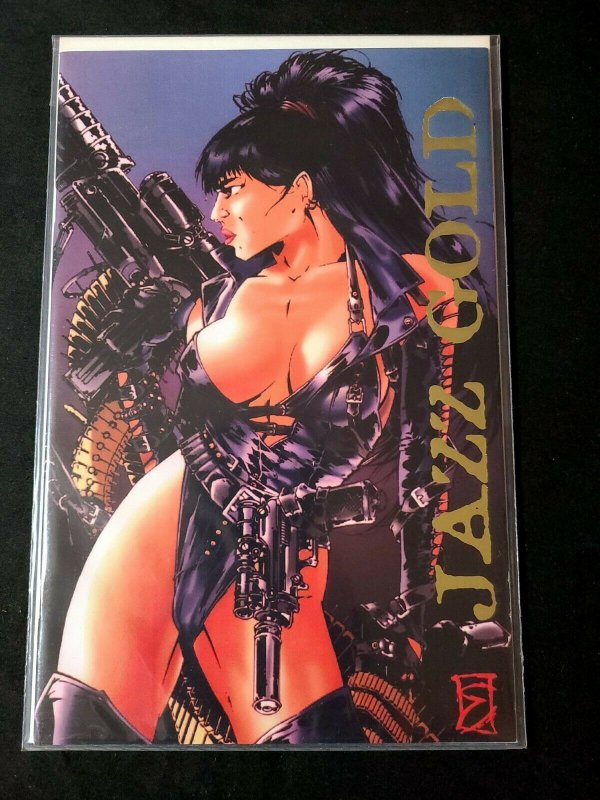 NM Jazz Solo 1 Gold Variant 1996 High Impact Comics