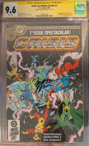 Dollar Comics: Crisis On Infinite Earths (2019) CGC 9.6 Signature
