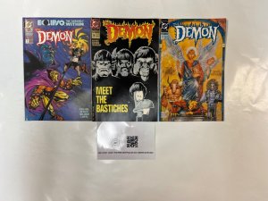 3 Demon DC Comic Books # 1 37 38 Wonder Woman Batman Superman Robin 18 JS51