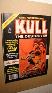 MARVEL PREVIEW 19 *HIGH GRADE COPY* KULL THE DESTROYER ROBERT E. HOWARD