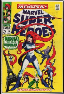 Marvel Super-Heroes #15 (1968) Medusa