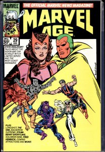 Marvel Age #29 (1985) The Vision