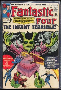 Fantastic Four #24 (1964) Fantastic Four [Key Issue]