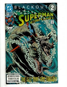 12 Superman in Action Comics DC Comics 654 655 656 657 658 659 660 661 665 + HG1