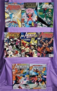 AVENGERS WEST COAST #82 - 88 Annual #7 Spider-Woman Origin Marvel Comics