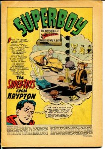 Adventure #243 1957-DC- coverless bargain copy-Superboy-Aquaman-Green Arrow-P