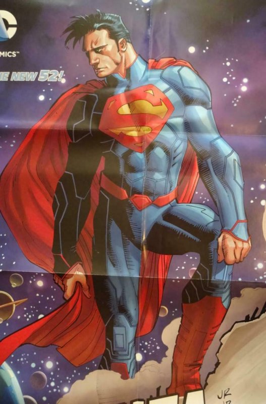 SUPERMAN ROMITA IS COMING  Promo Poster, 22 x 34 DC Unused more in our store 534