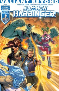 Valiant Beyond: All-New Harbinger #3 Cover A Broccardo IDW Comic Book