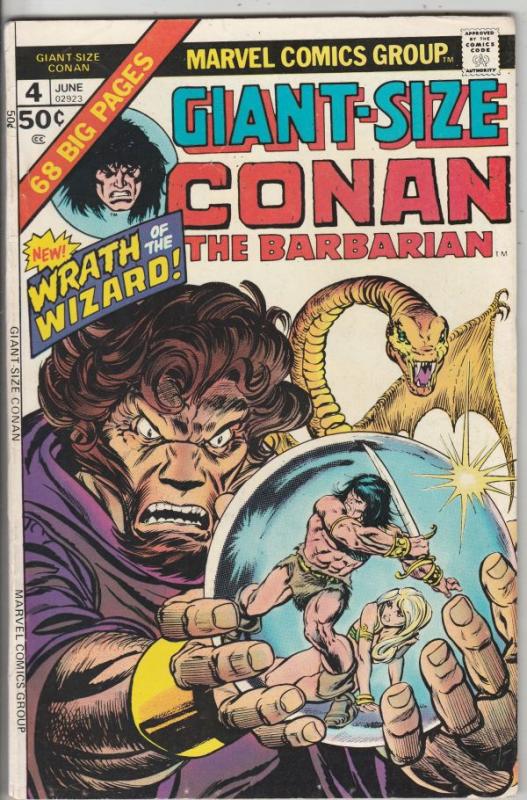 Giant-Size Conan #4 (Jun-75) VF+ High-Grade Conan