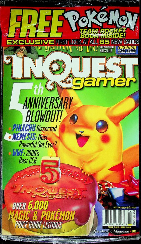 Inquest Gamer - The Gamer Magazine #60 (Apr 2000) - Cover 2 of 2 - Complete 