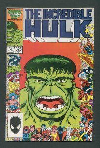 Incredible Hulk #325 / 9.2 NM-  November 1986