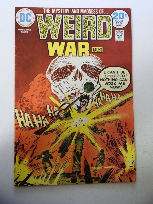 Weird War Tales #22 (1974) FN Condition